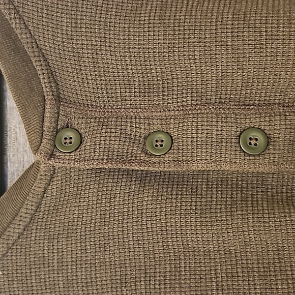 Red Head Thermal Henley Long Sleeve Shirt - NWOT - 2XL - Picture 4 of 4